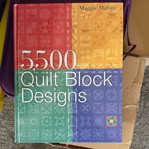 Colorful Quilt Block Design Book